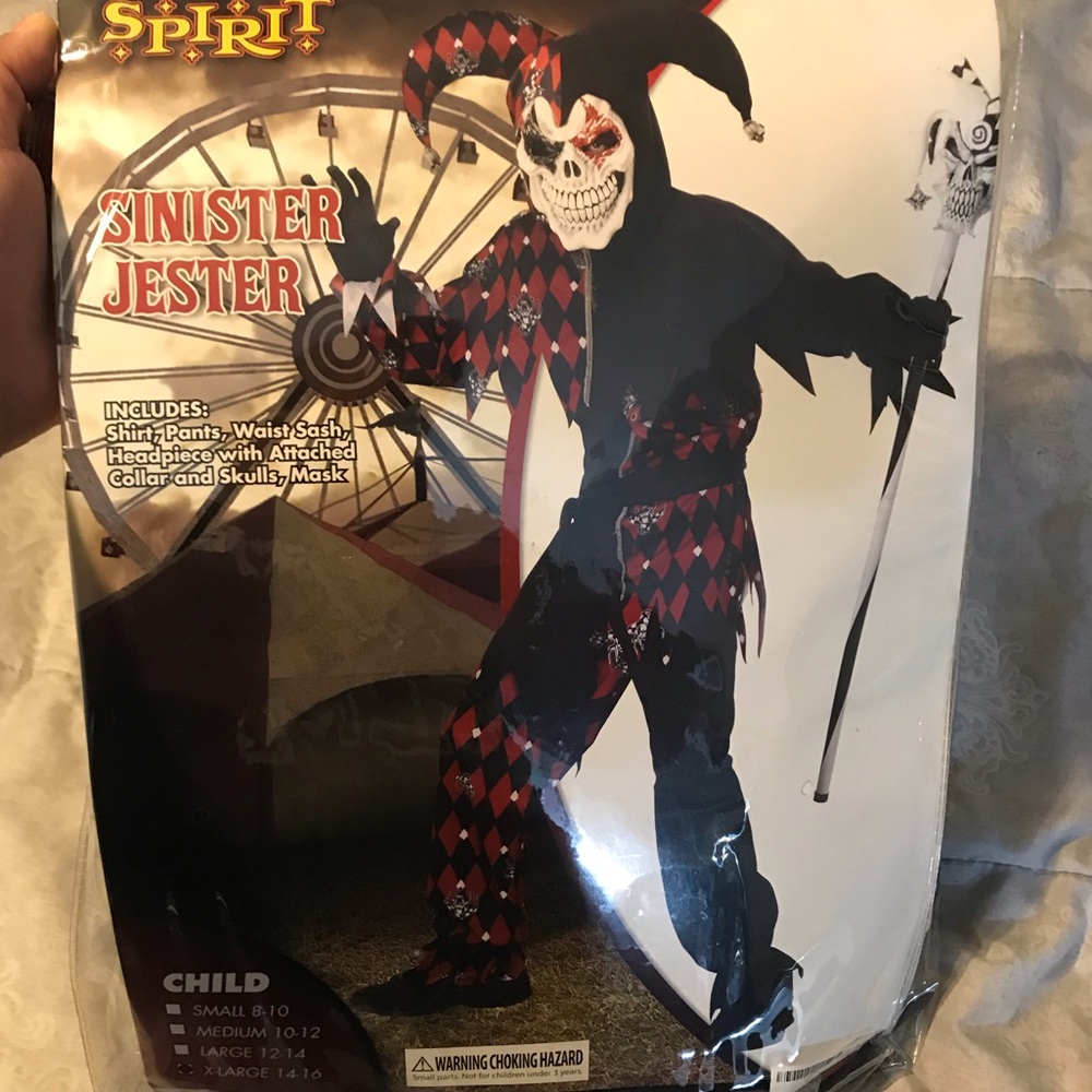 Sinister Halloween costume for Boy or girl.